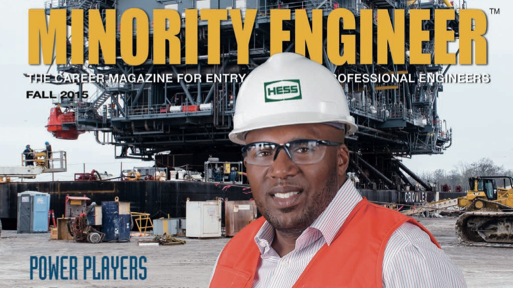 Jason Harry in Minority Engineer